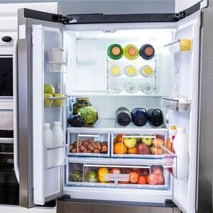 ClearSpace Water Bottle Organizer for Cabinet – Stackable Water Bottle Holder